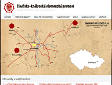 Tablet Screenshot of cisarska-pevnost.cz